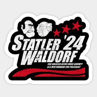 statler waldorf Sticker